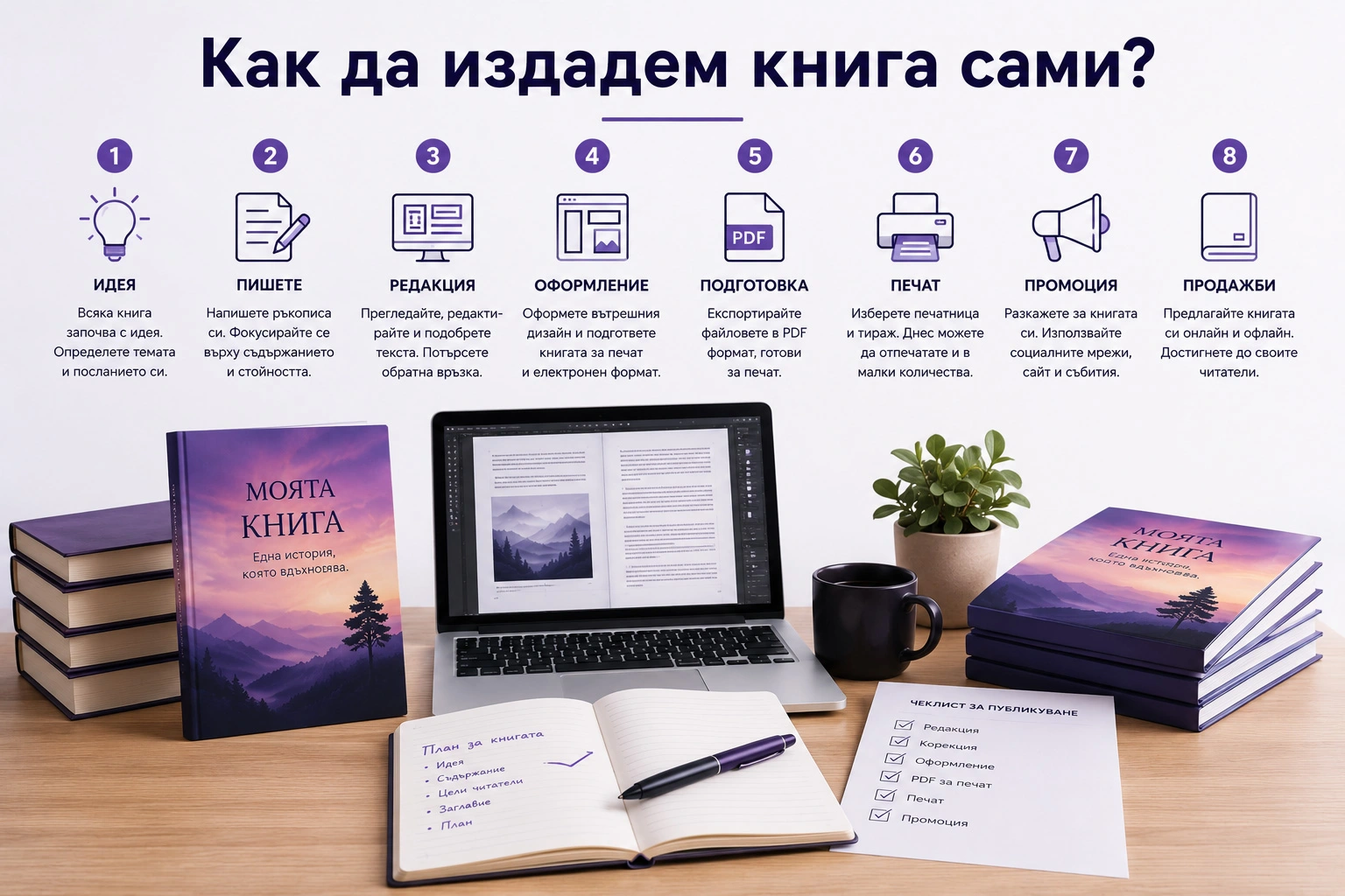 Как да издадем книга сами